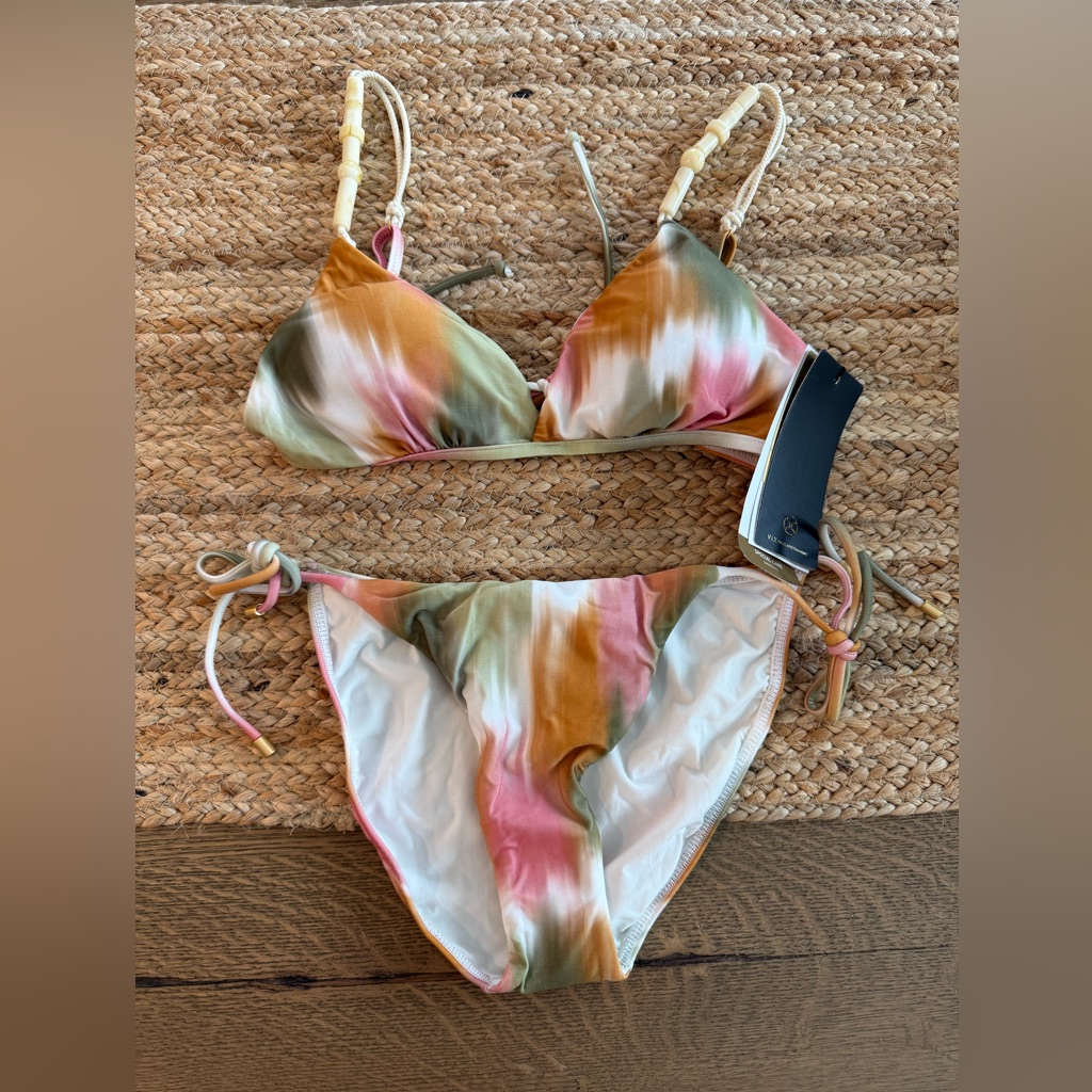 Nwt Vix By Paula Hermanny Bikini Set, Size M